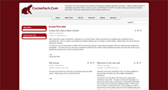 Desktop Screenshot of cockertech.net